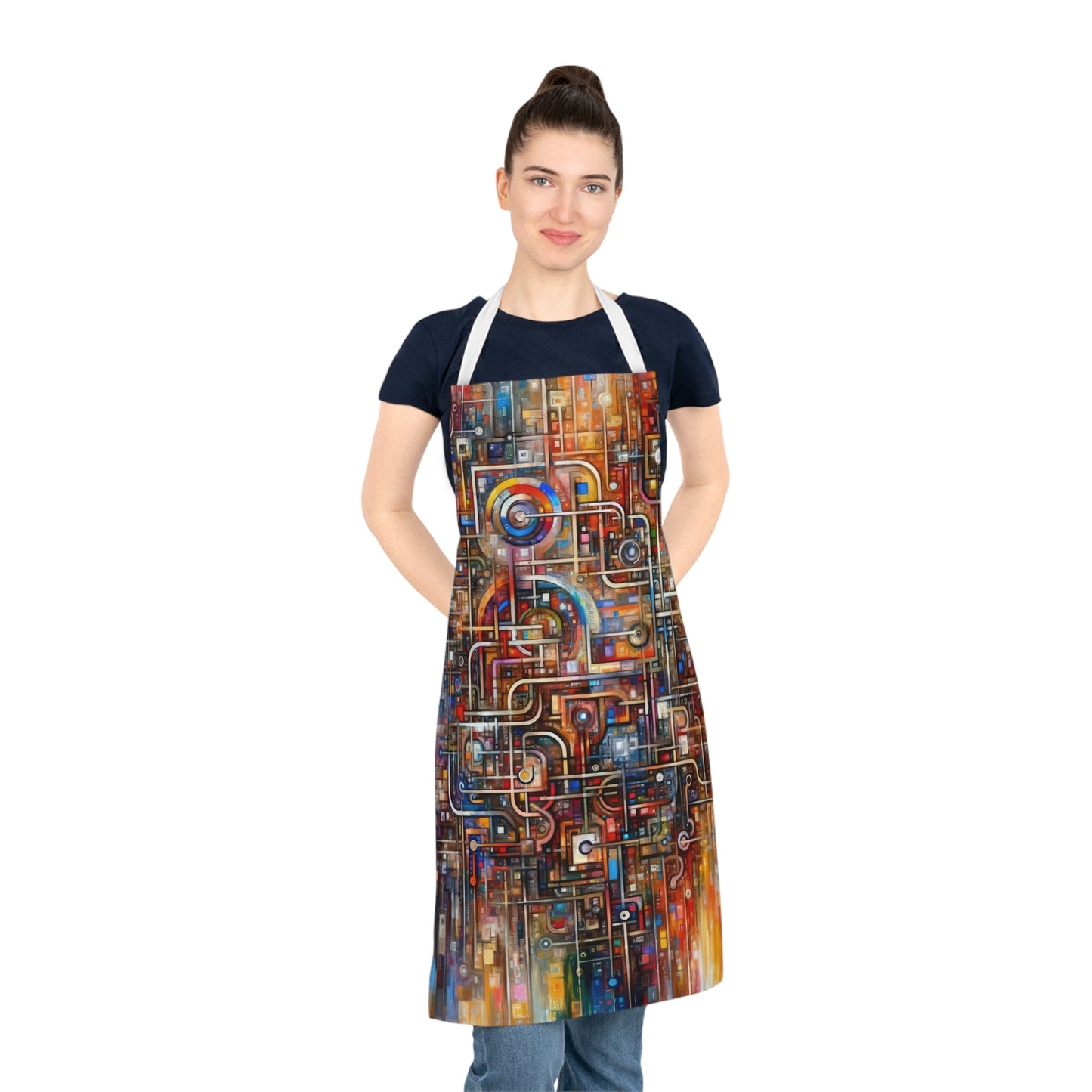 Grandest App Tapestry Adult Apron (AOP) - ATUH.ART