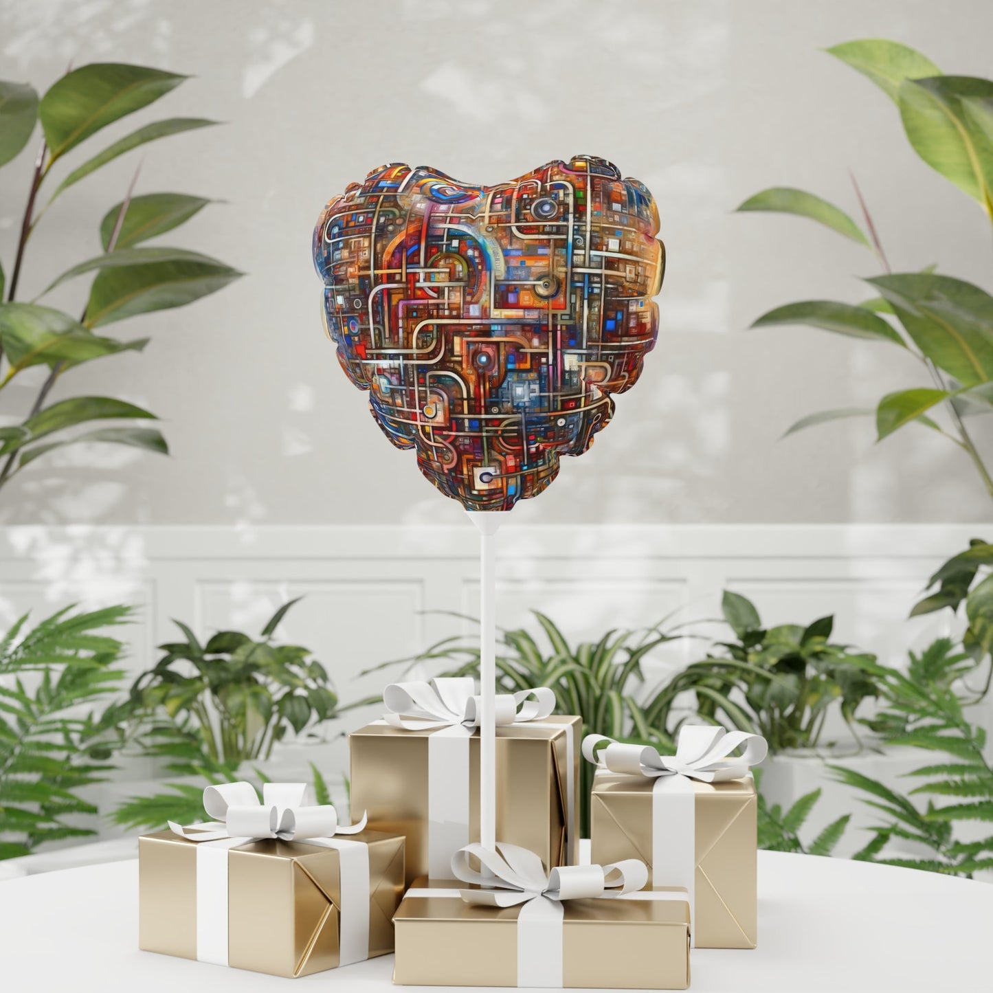Grandest App Tapestry Balloon (Round and Heart-shaped), 11" - ATUH.ART