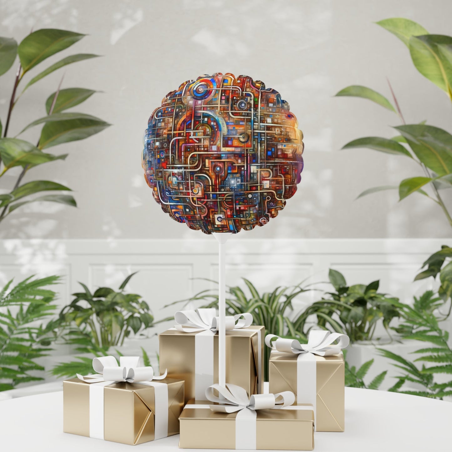 Grandest App Tapestry Balloon (Round and Heart-shaped), 11" - ATUH.ART