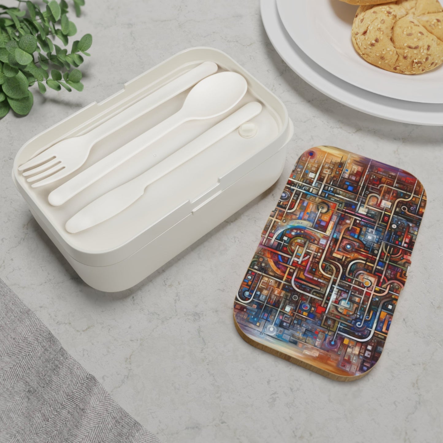 Grandest App Tapestry Bento Lunch Box - ATUH.ART
