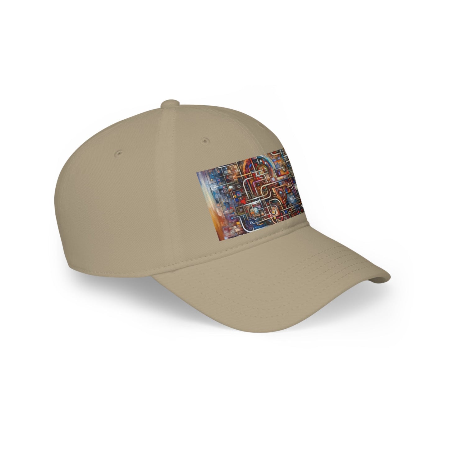 Grandest App Tapestry Low Profile Baseball Cap - ATUH.ART