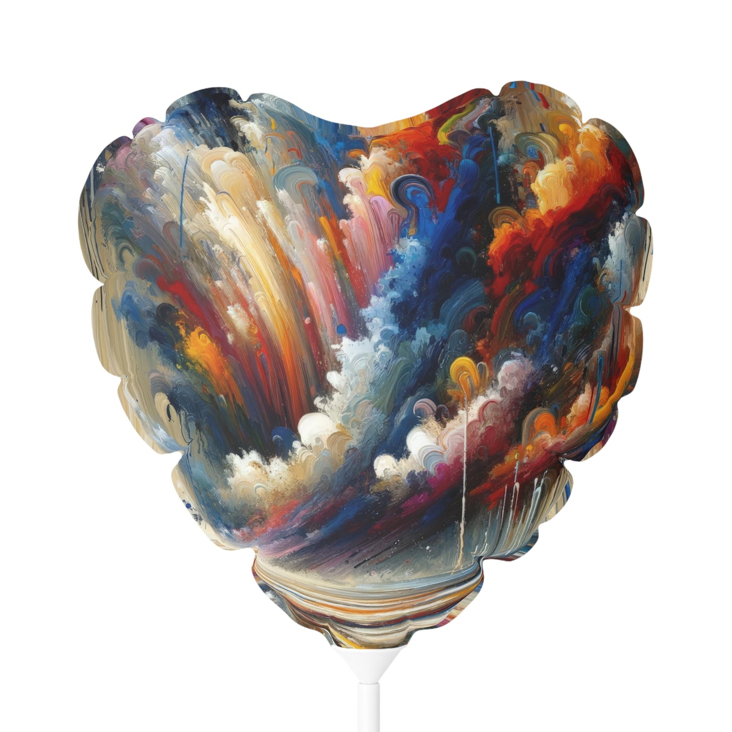 Grandiose Transformation Tachism Balloon (Round and Heart-shaped), 11" - ATUH.ART