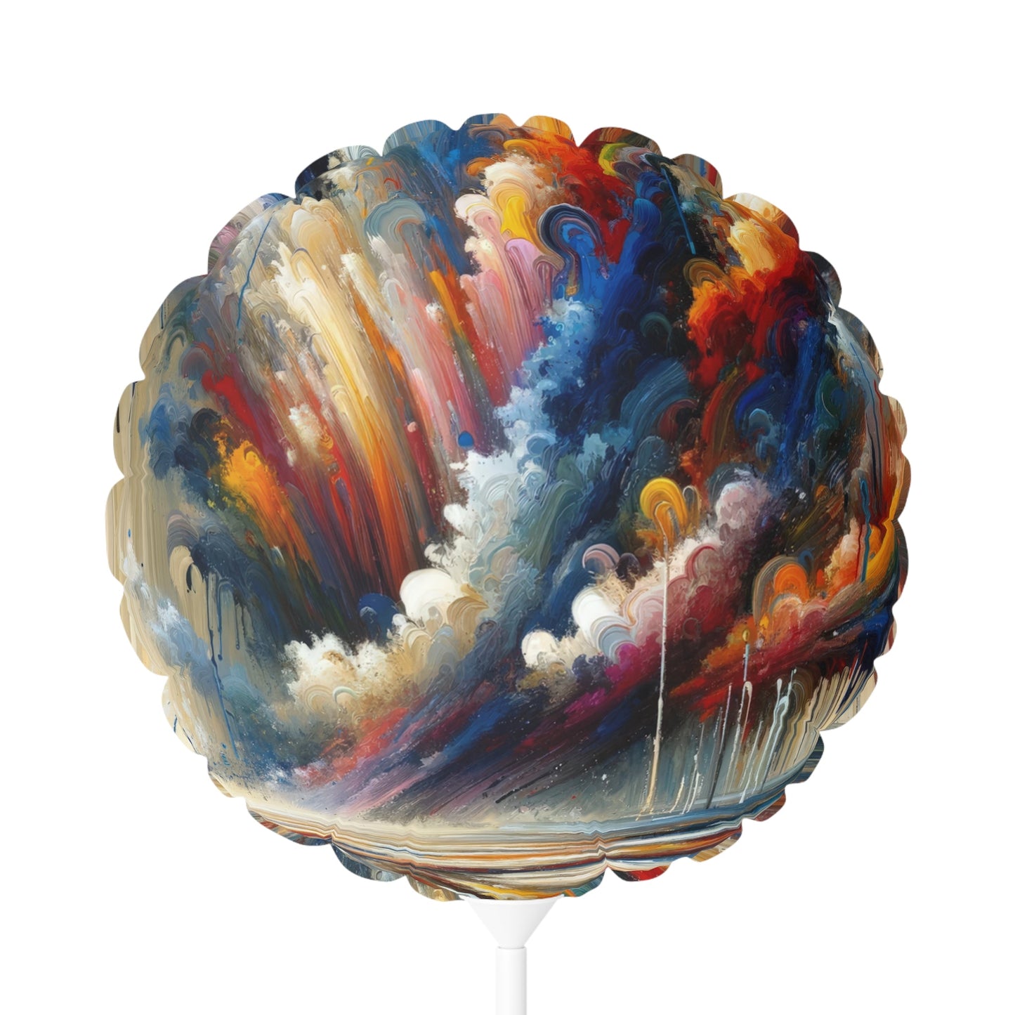 Grandiose Transformation Tachism Balloon (Round and Heart-shaped), 11" - ATUH.ART