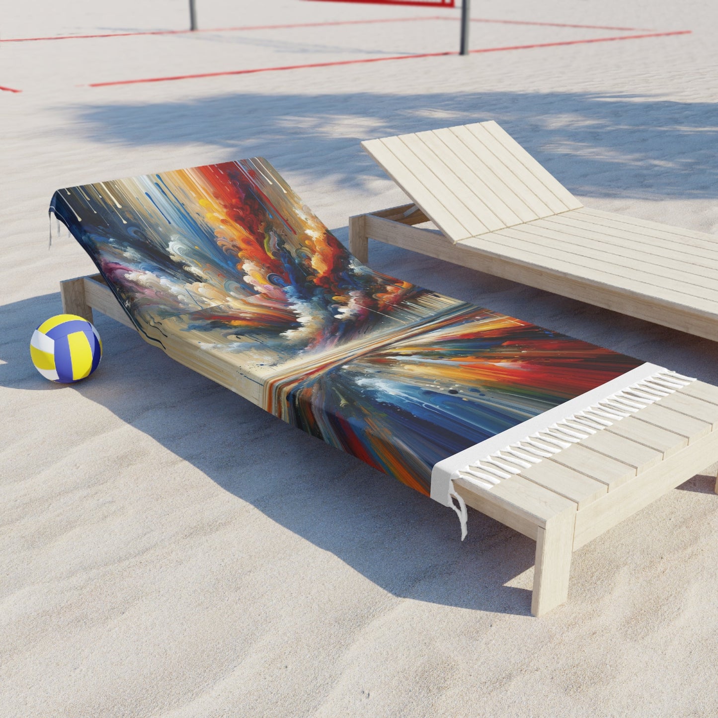 Grandiose Transformation Tachism Boho Beach Cloth - ATUH.ART