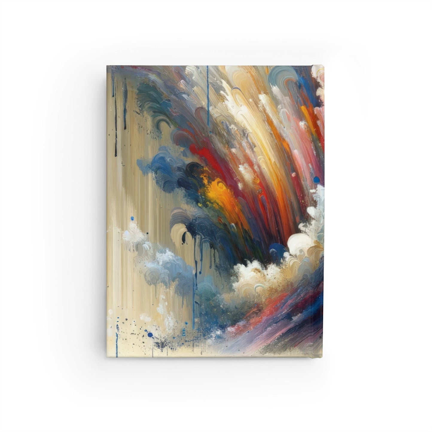 Grandiose Transformation Tachism Journal - Blank - ATUH.ART