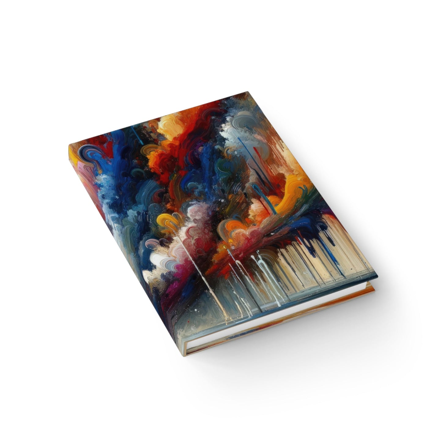 Grandiose Transformation Tachism Journal - Blank - ATUH.ART