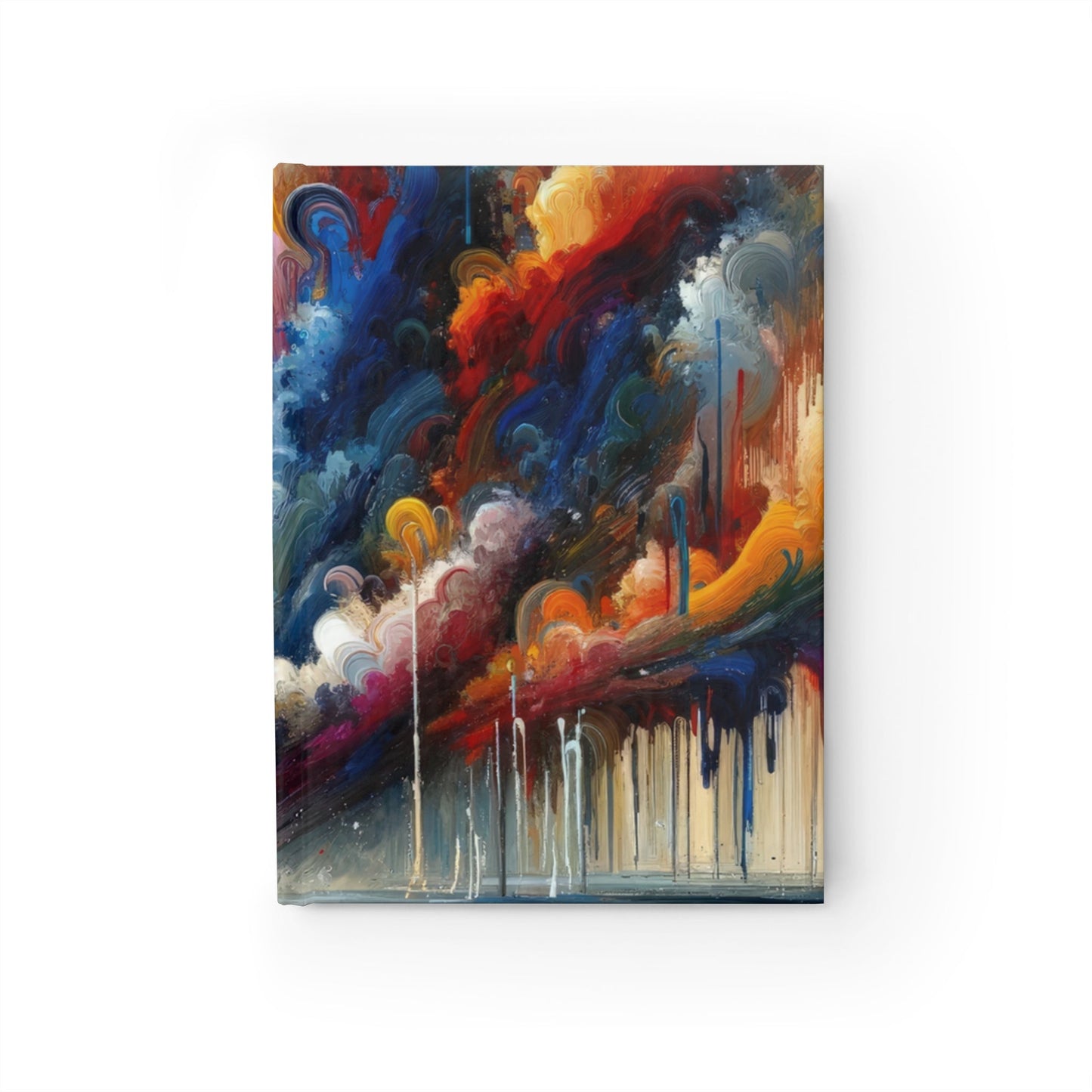 Grandiose Transformation Tachism Journal - Blank - ATUH.ART