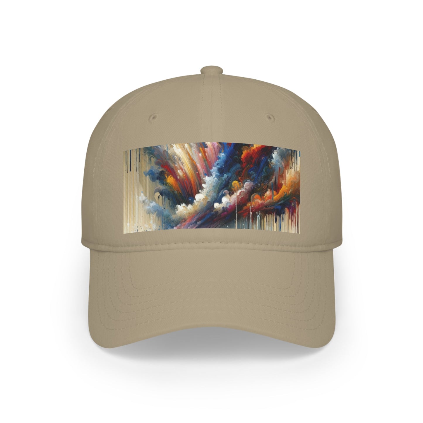Grandiose Transformation Tachism Low Profile Baseball Cap - ATUH.ART