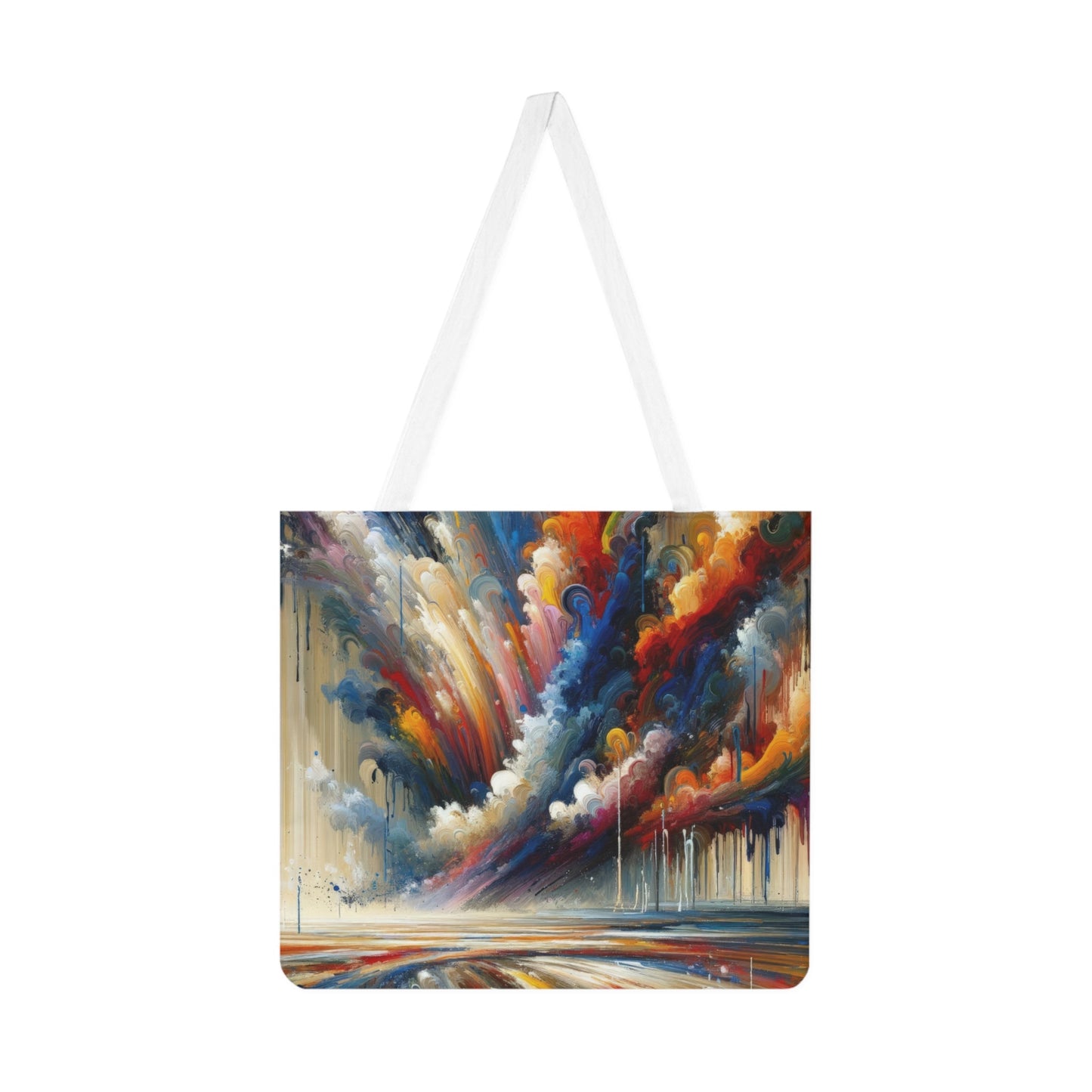 Grandiose Transformation Tachism Shoulder Tote Bag (AOP) - ATUH.ART