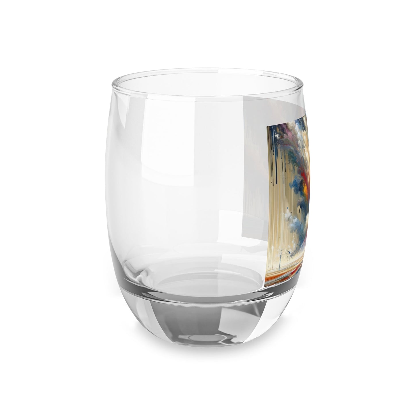 Grandiose Transformation Tachism Whiskey Glass - ATUH.ART