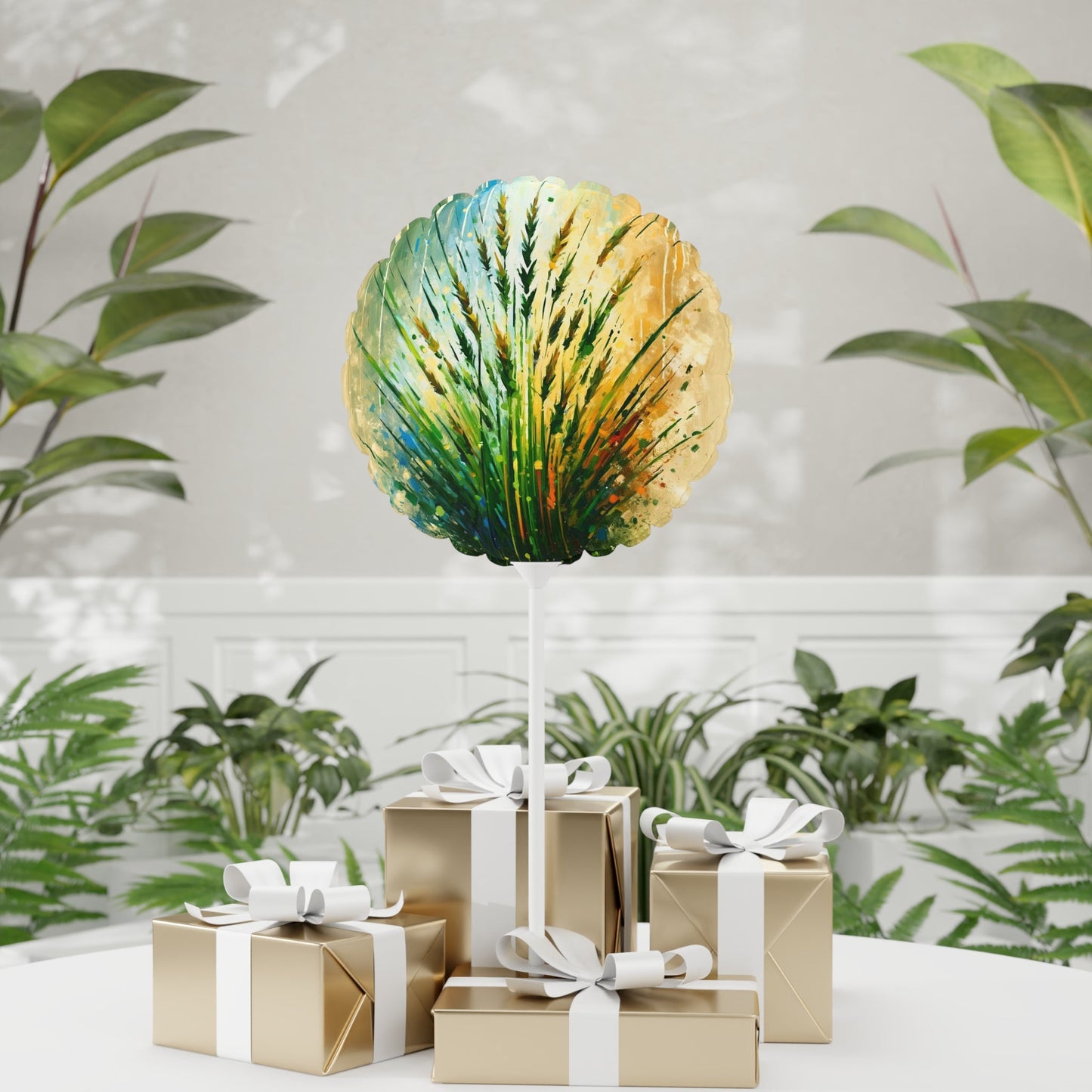 Grass Testament Change Balloon (Round and Heart-shaped), 11" - ATUH.ART