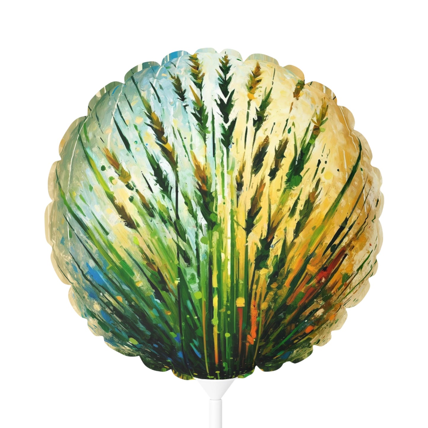 Grass Testament Change Balloon (Round and Heart-shaped), 11" - ATUH.ART
