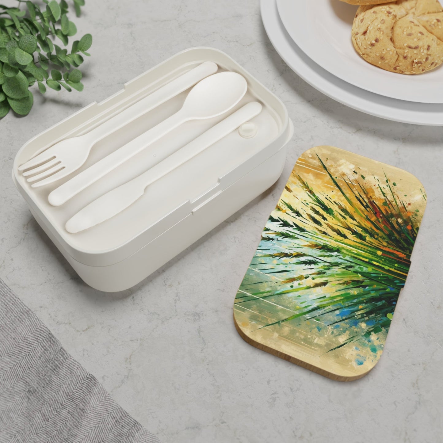 Grass Testament Change Bento Lunch Box - ATUH.ART