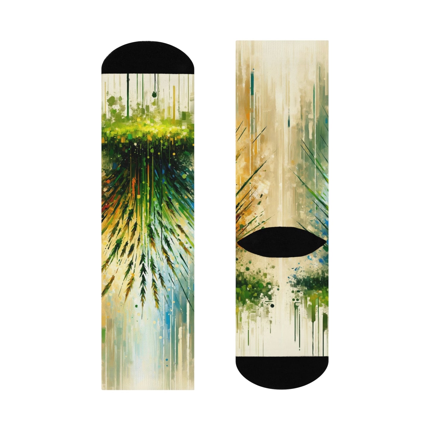 Grass Testament Change Cushioned Crew Socks - ATUH.ART