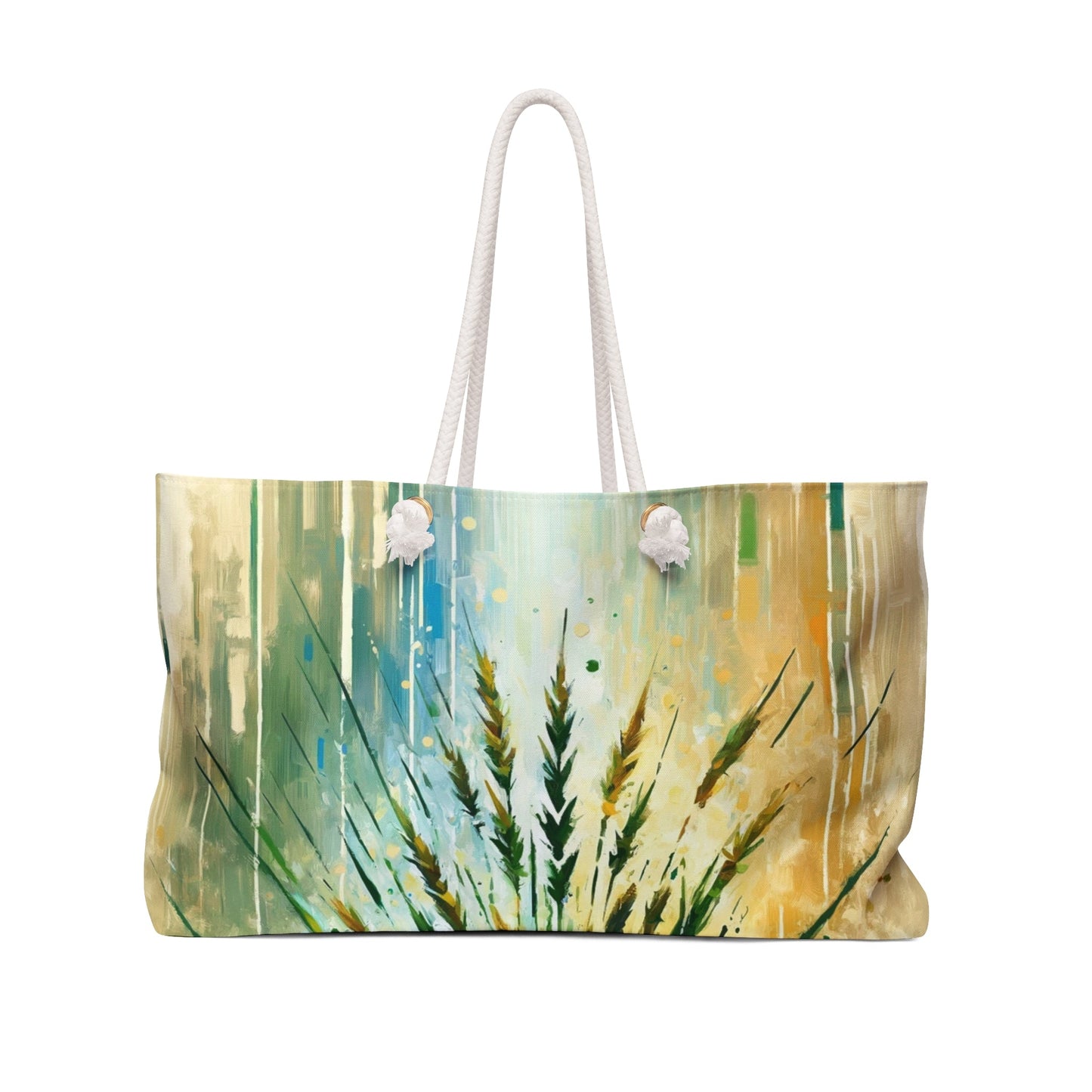 Grass Testament Change Weekender Bag - ATUH.ART