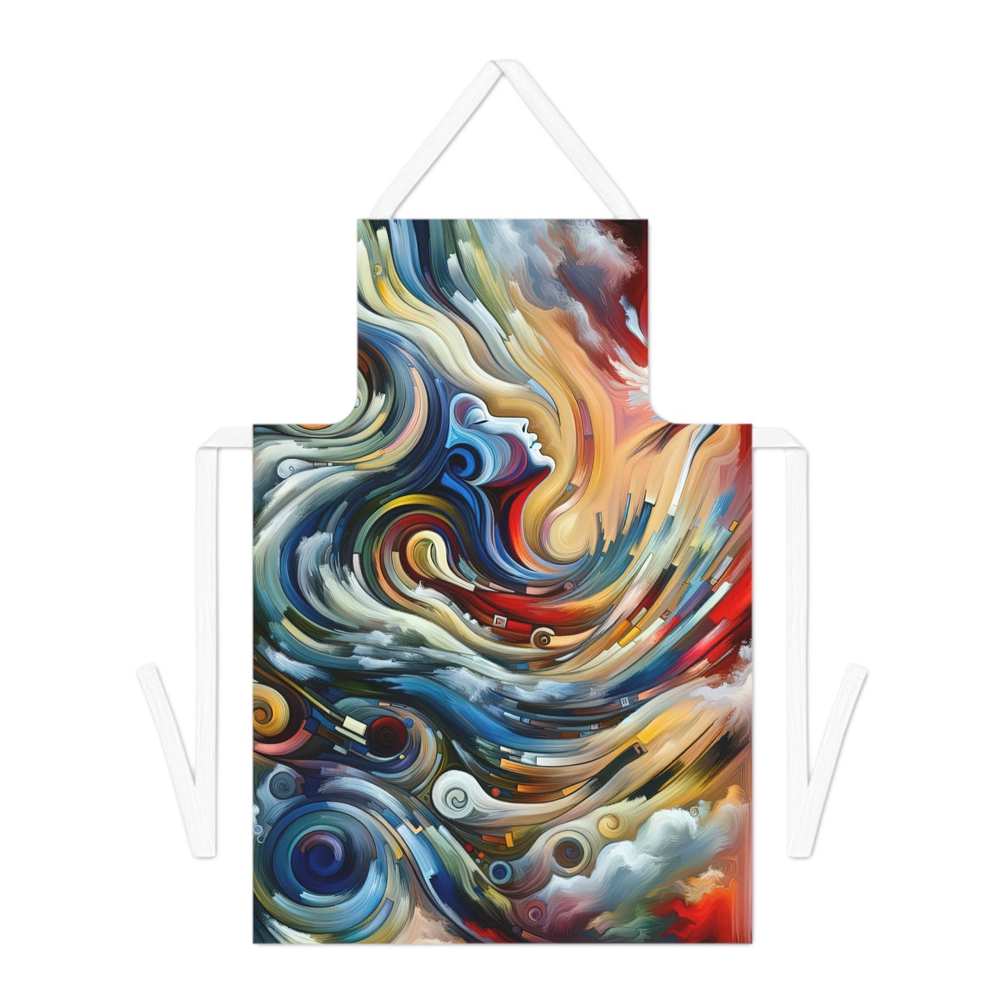 Gratitude Melodic Transformation Adult Apron (AOP) - ATUH.ART