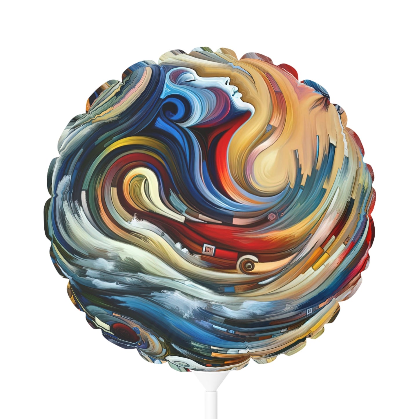 Gratitude Melodic Transformation Balloon (Round and Heart-shaped), 11" - ATUH.ART