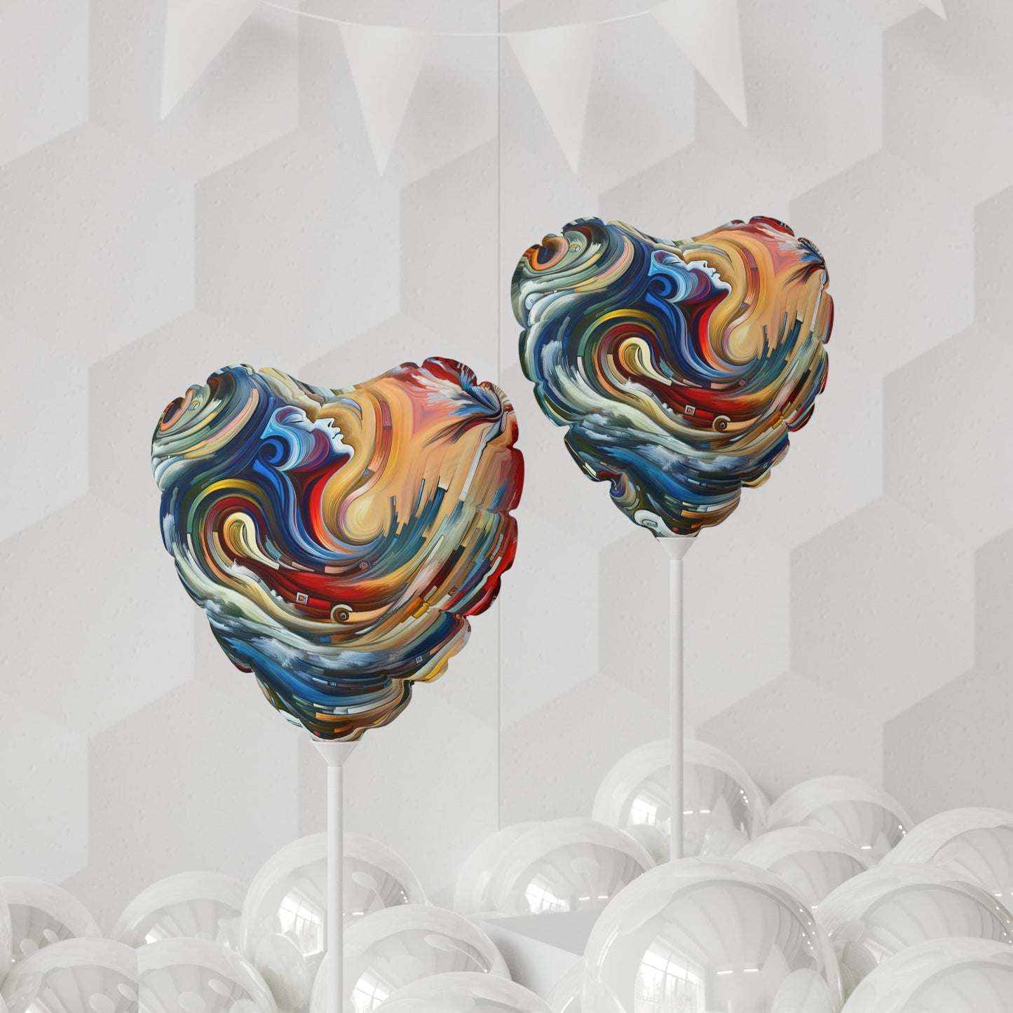 Gratitude Melodic Transformation Balloon (Round and Heart-shaped), 11" - ATUH.ART