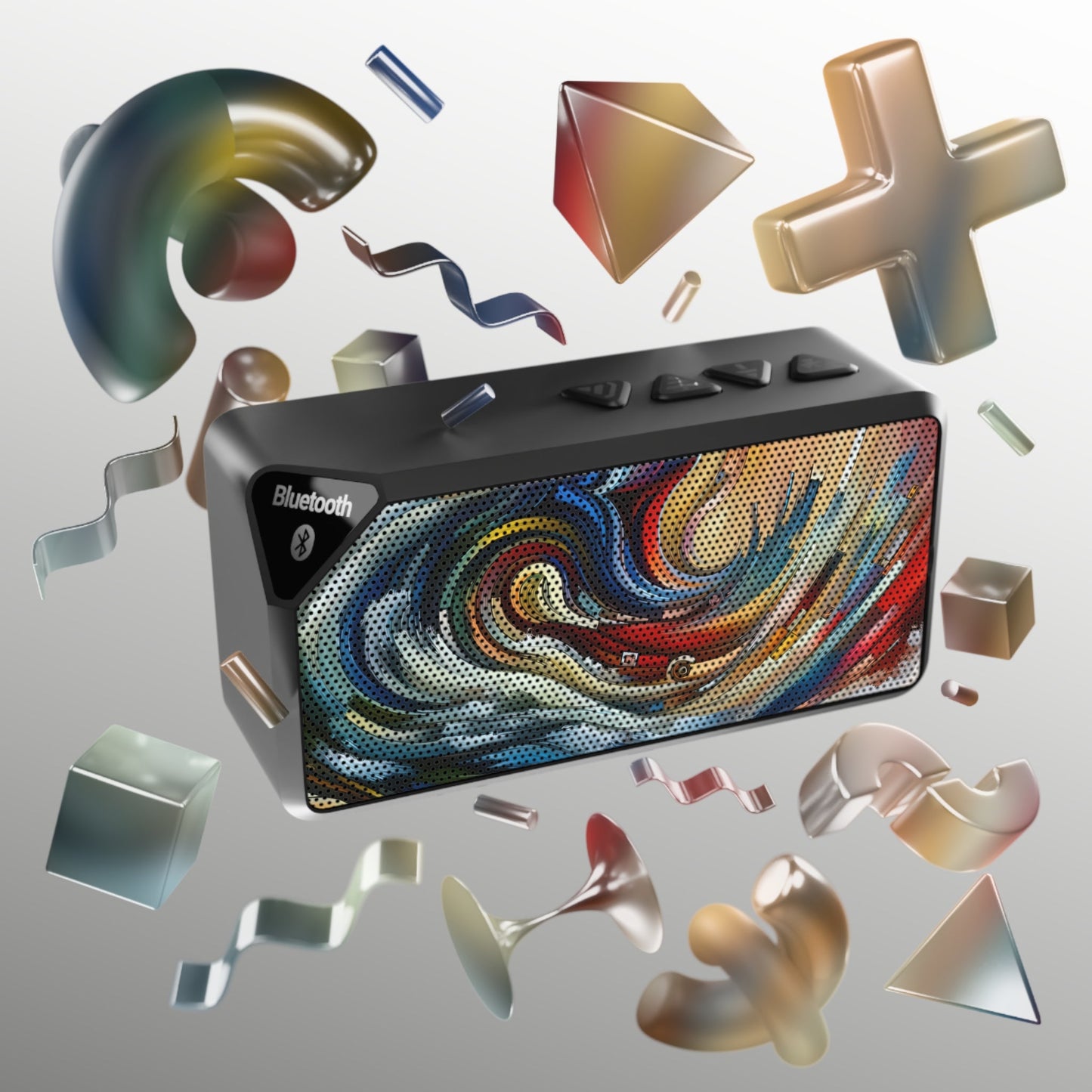 Gratitude Melodic Transformation Jabba Bluetooth Speaker - ATUH.ART