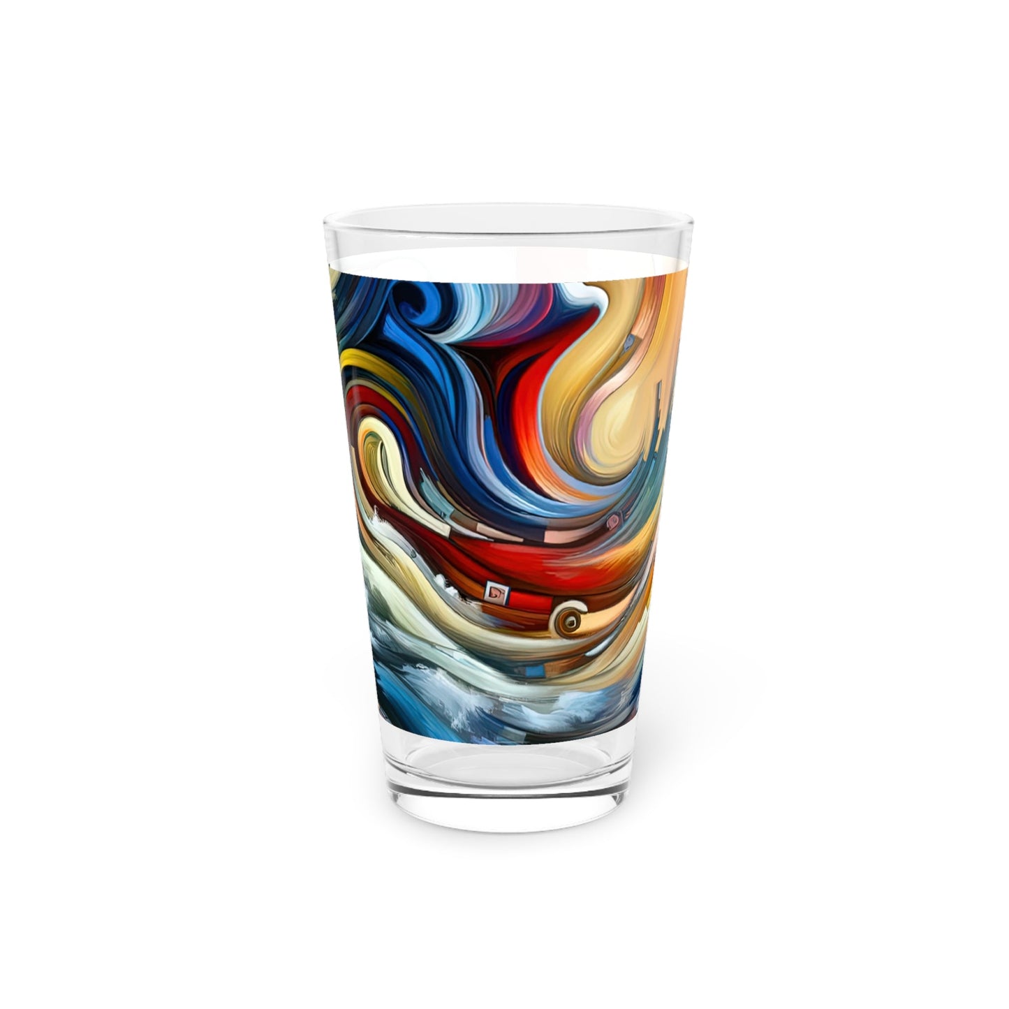 Gratitude Melodic Transformation Pint Glass, 16oz - ATUH.ART