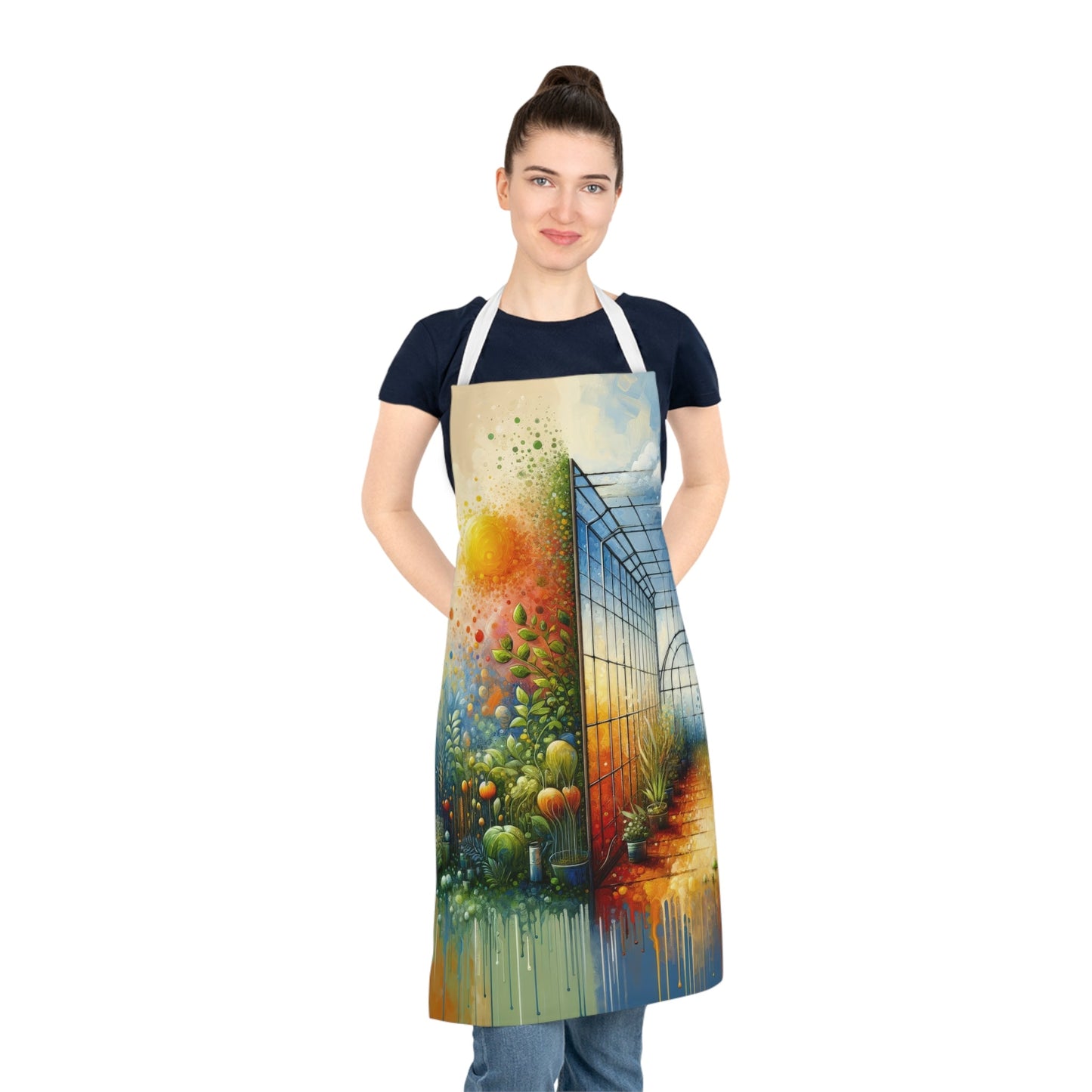 Greenhouse Digital Genesis Adult Apron (AOP) - ATUH.ART