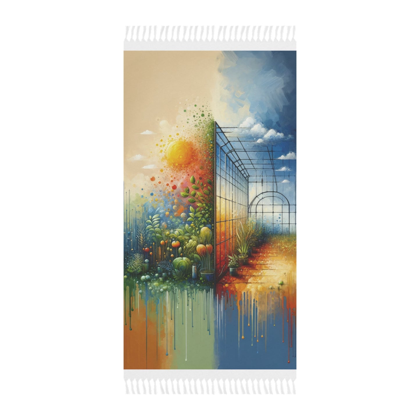 Greenhouse Digital Genesis Boho Beach Cloth - ATUH.ART