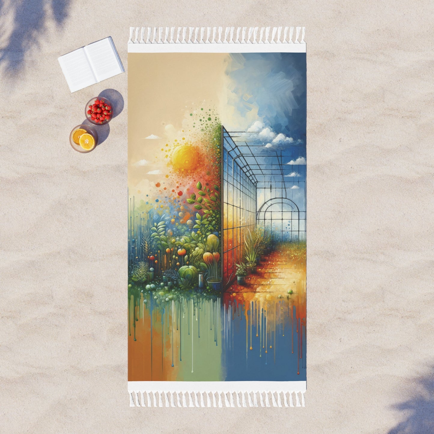 Greenhouse Digital Genesis Boho Beach Cloth - ATUH.ART