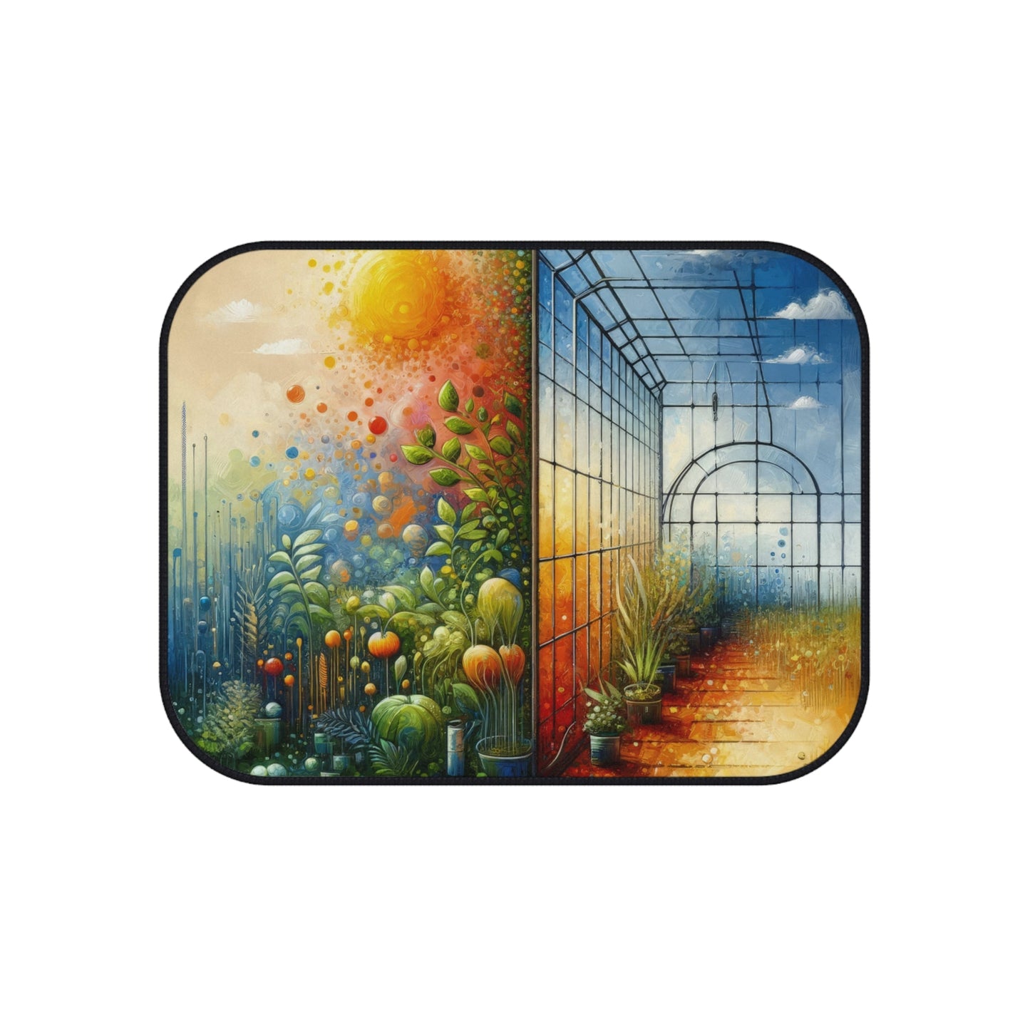Greenhouse Digital Genesis Car Mats (Set of 4) - ATUH.ART