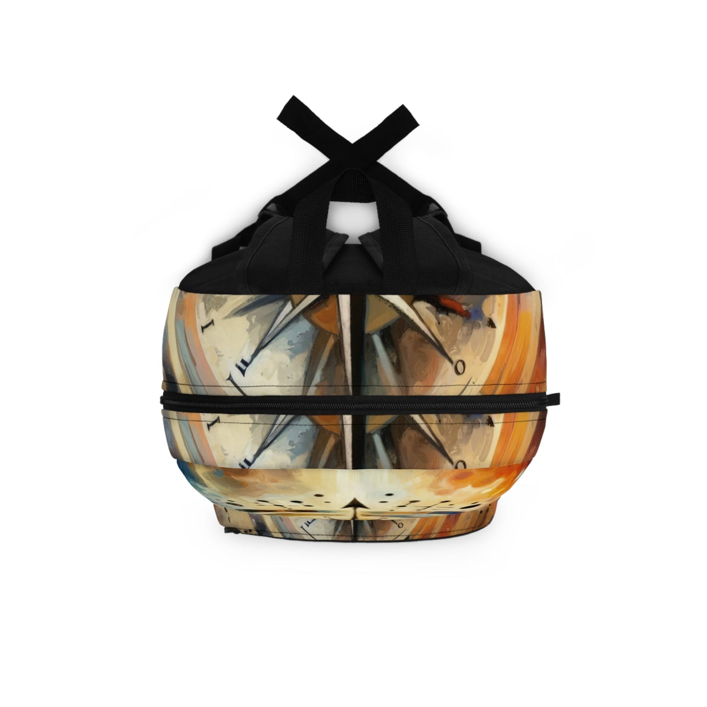 Guidance Abstract Compass Backpack - ATUH.ART