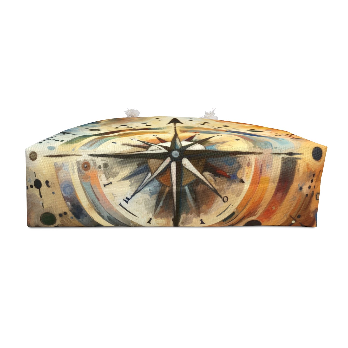 Guidance Abstract Compass Weekender Bag - ATUH.ART