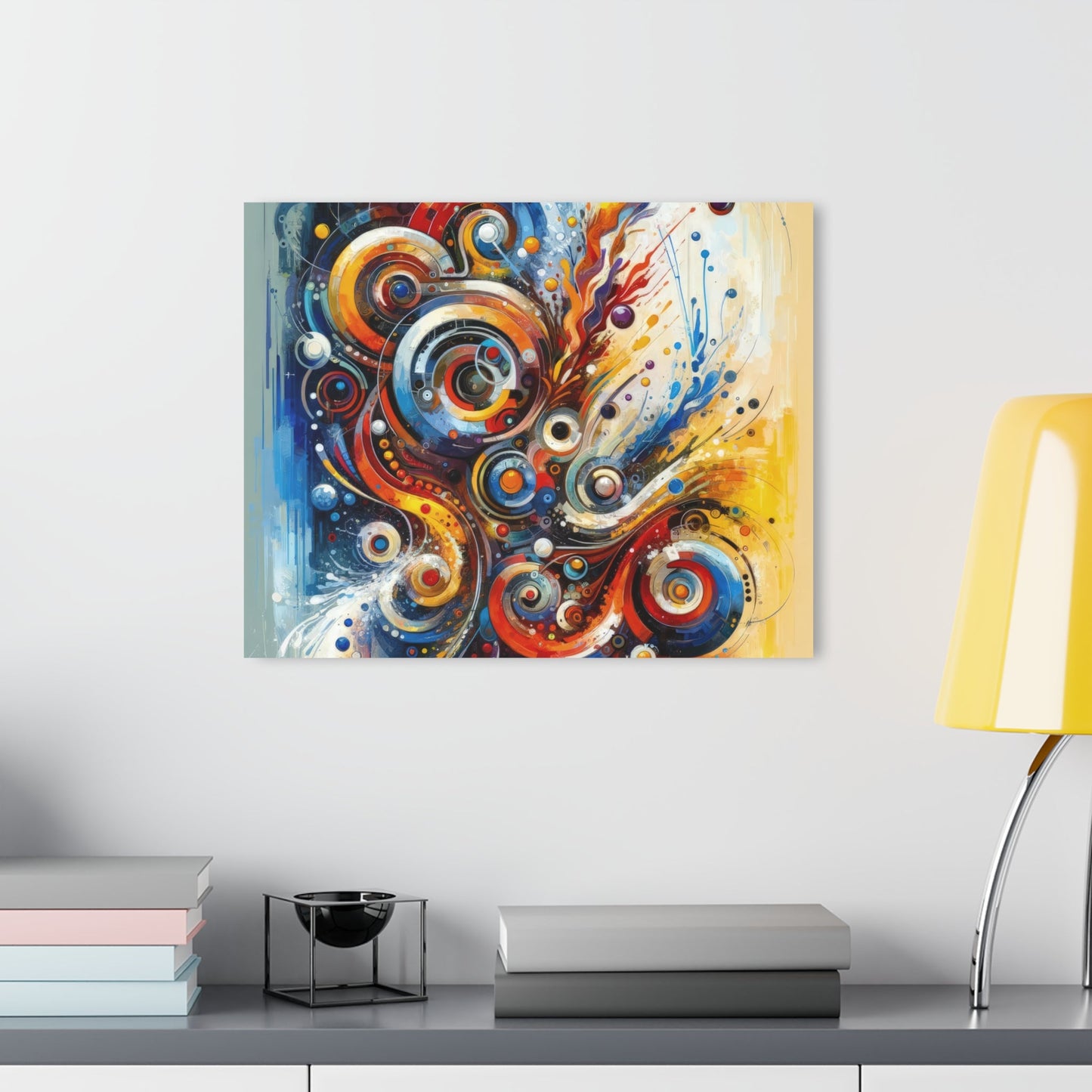 Harmonic Abstract Synergy Acrylic Prints (French Cleat Hanging) - ATUH.ART