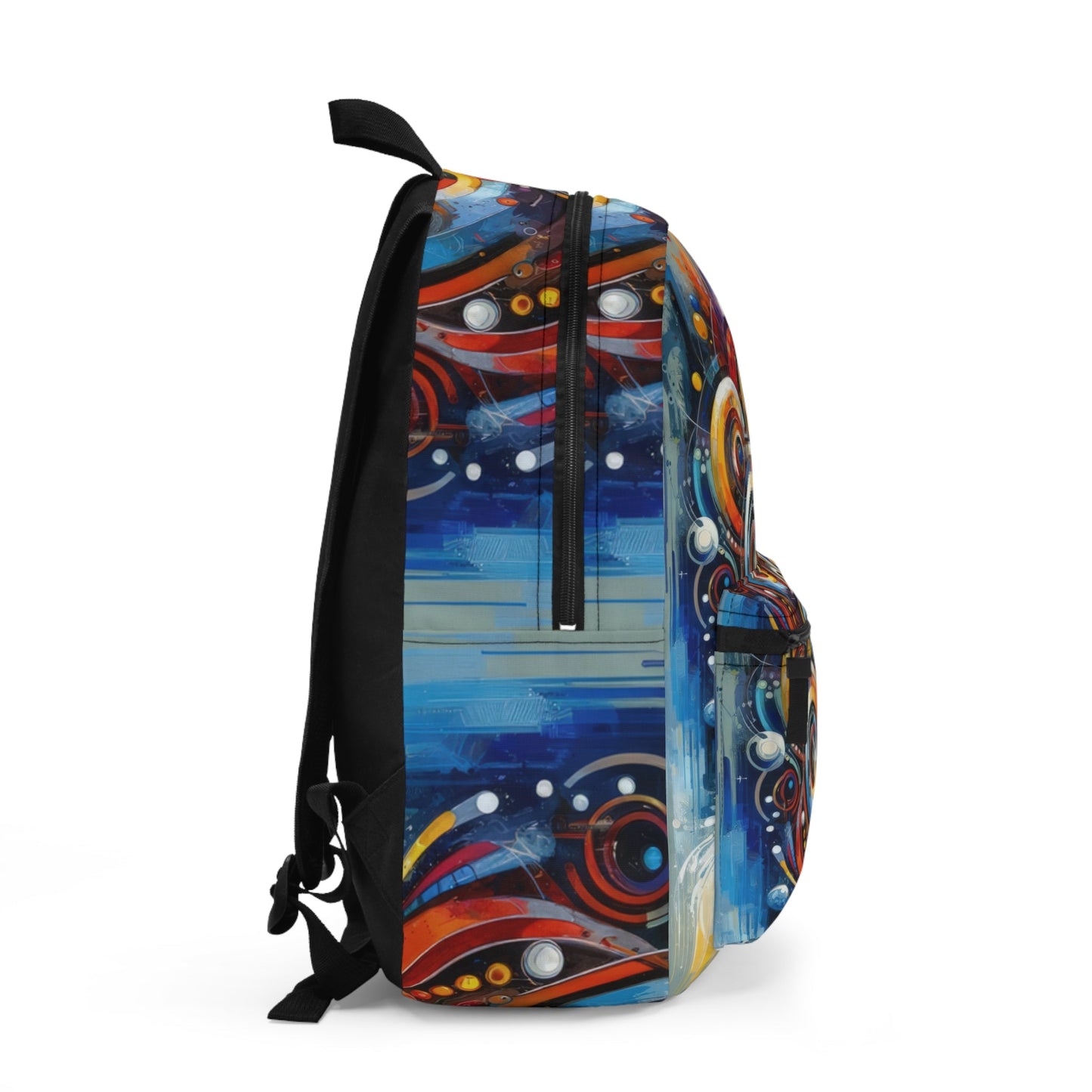 Harmonic Abstract Synergy Backpack - ATUH.ART