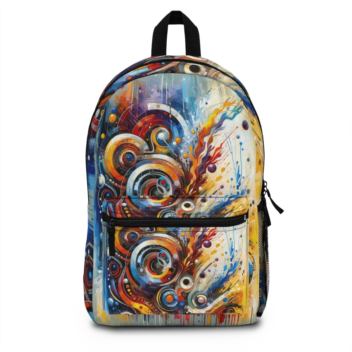Harmonic Abstract Synergy Backpack - ATUH.ART