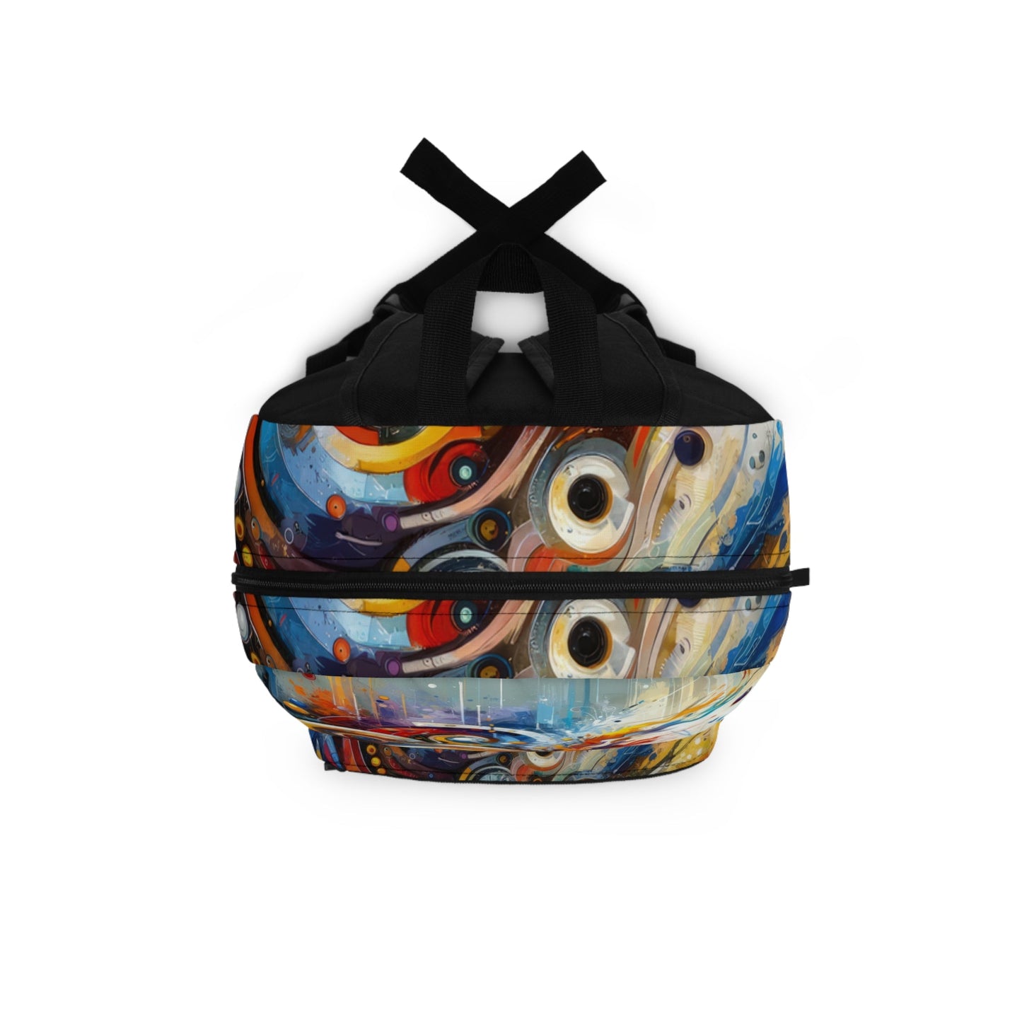 Harmonic Abstract Synergy Backpack - ATUH.ART