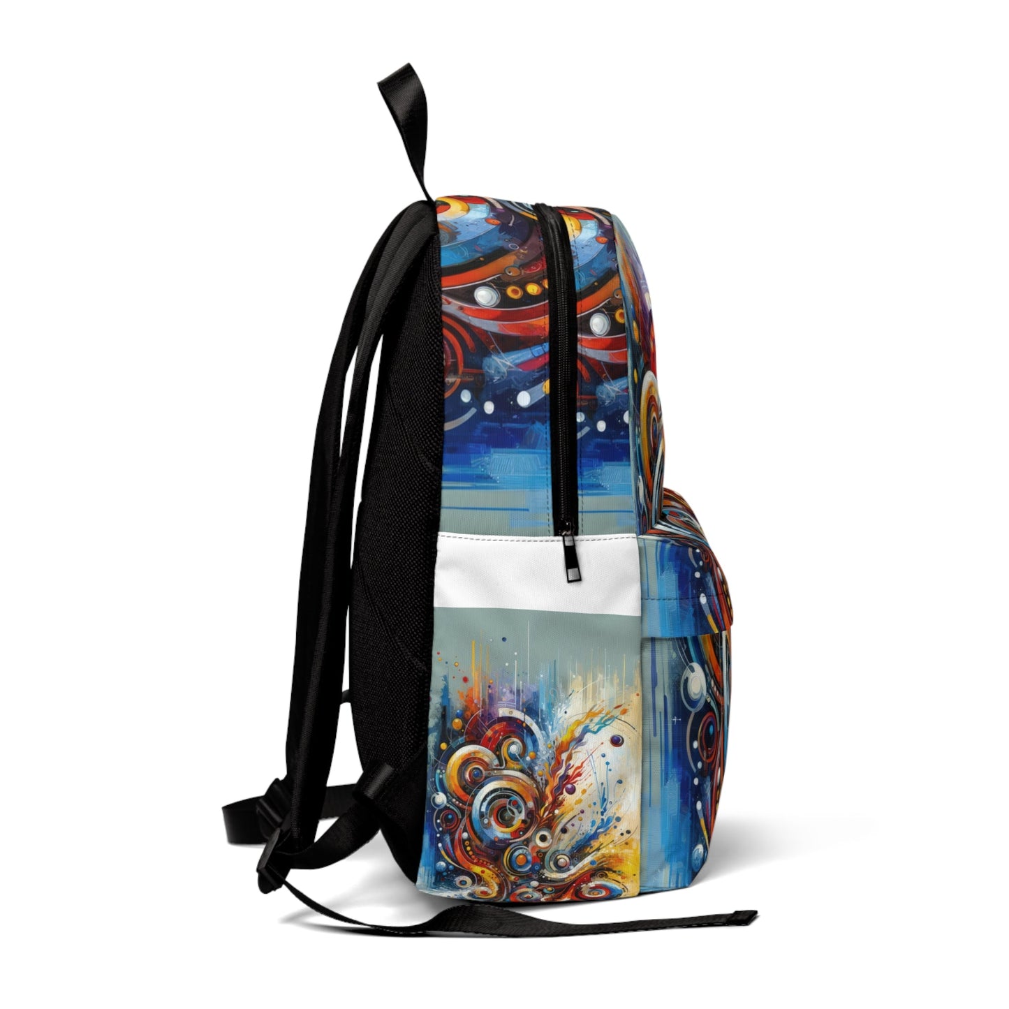 Harmonic Abstract Synergy Unisex Classic Backpack - ATUH.ART