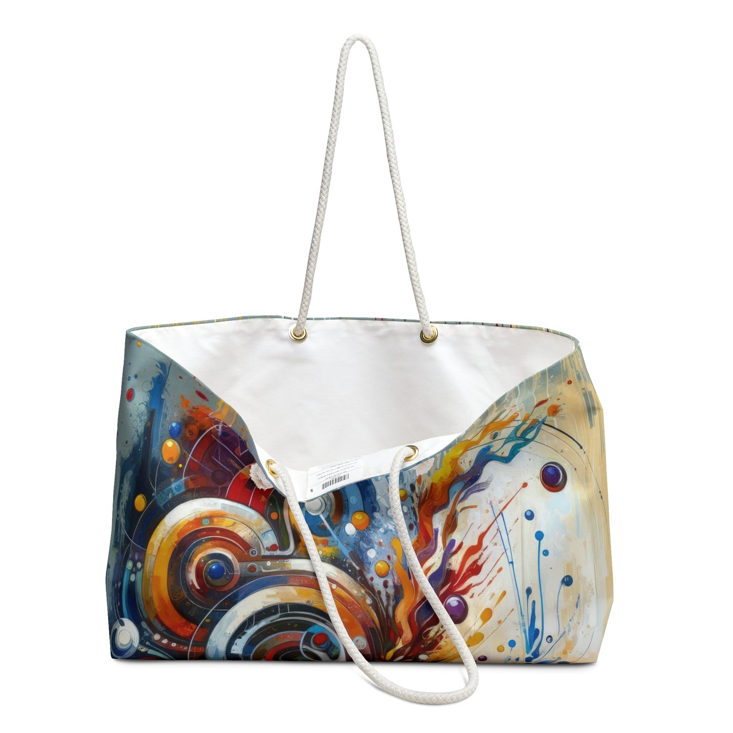 Harmonic Abstract Synergy Weekender Bag - ATUH.ART