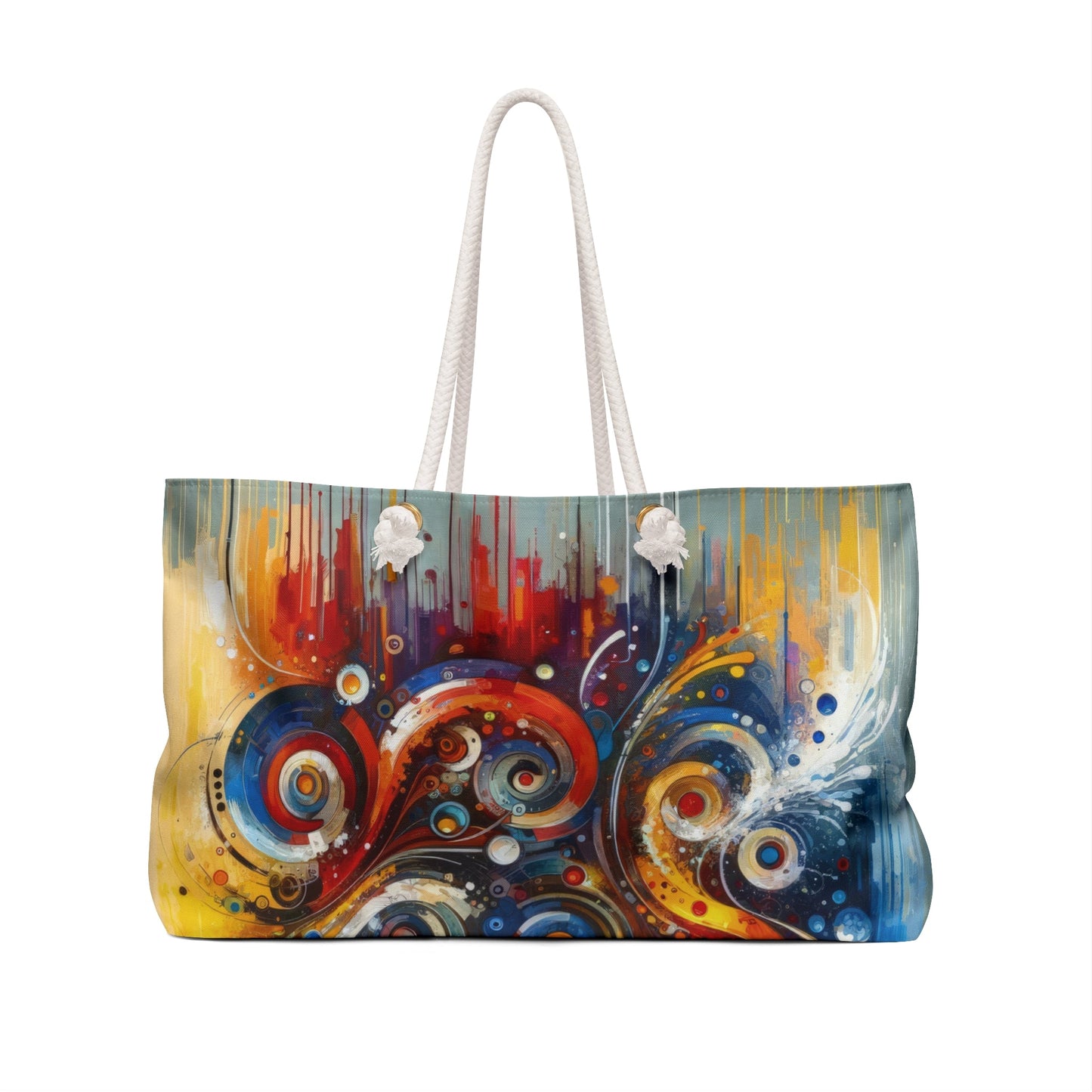 Harmonic Abstract Synergy Weekender Bag - ATUH.ART