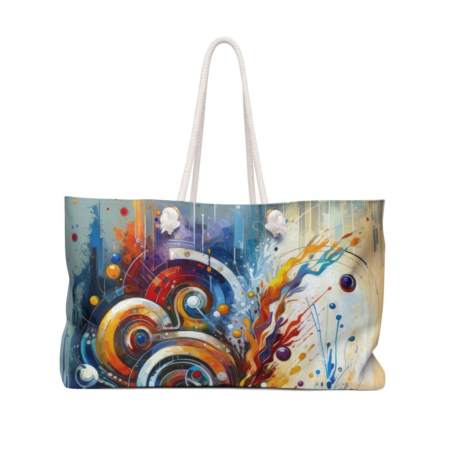 Harmonic Abstract Synergy Weekender Bag - ATUH.ART