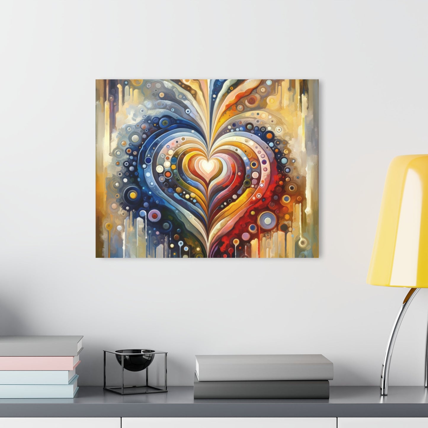 Harmonic Heart Essence Acrylic Prints (French Cleat Hanging) - ATUH.ART
