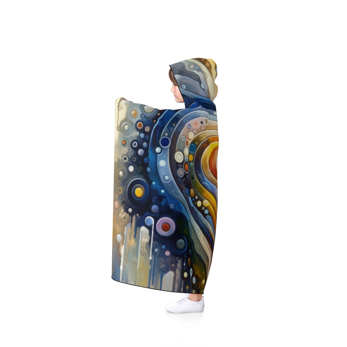 Harmonic Heart Essence Hooded Blanket - ATUH.ART