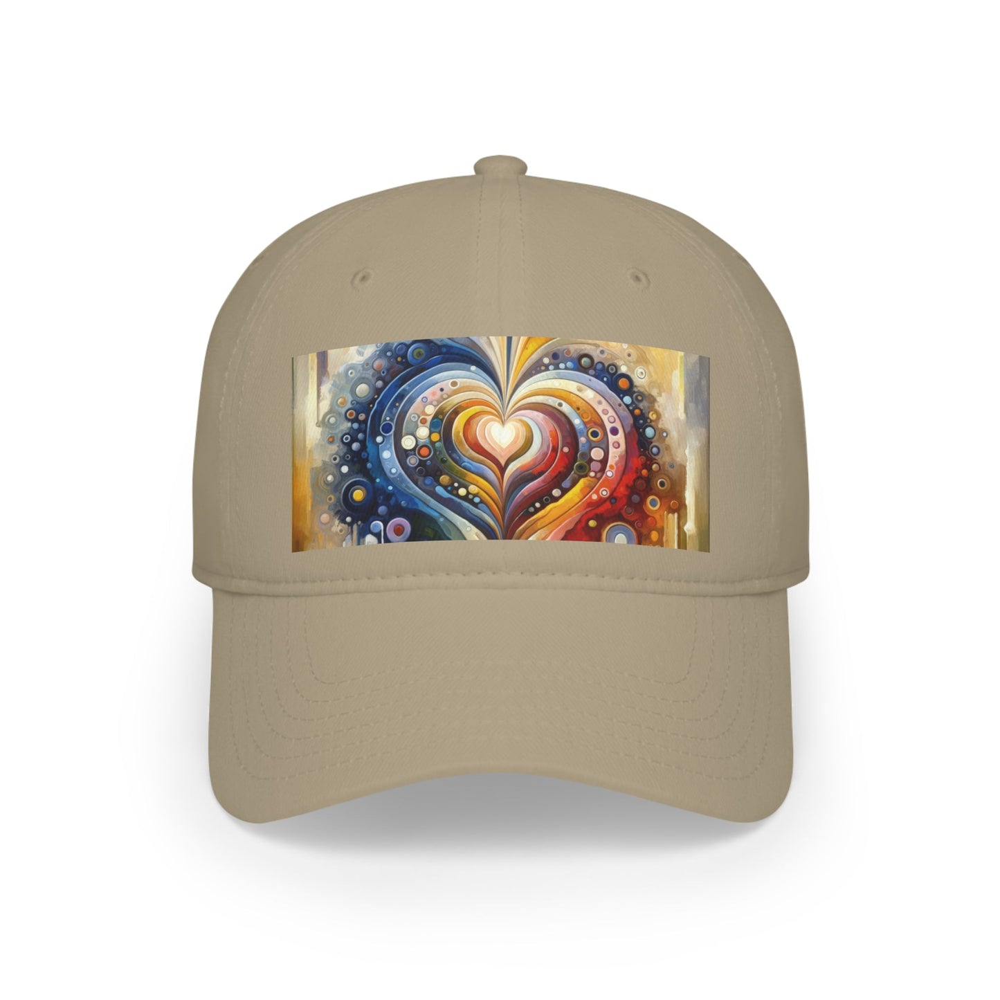 Harmonic Heart Essence Low Profile Baseball Cap - ATUH.ART