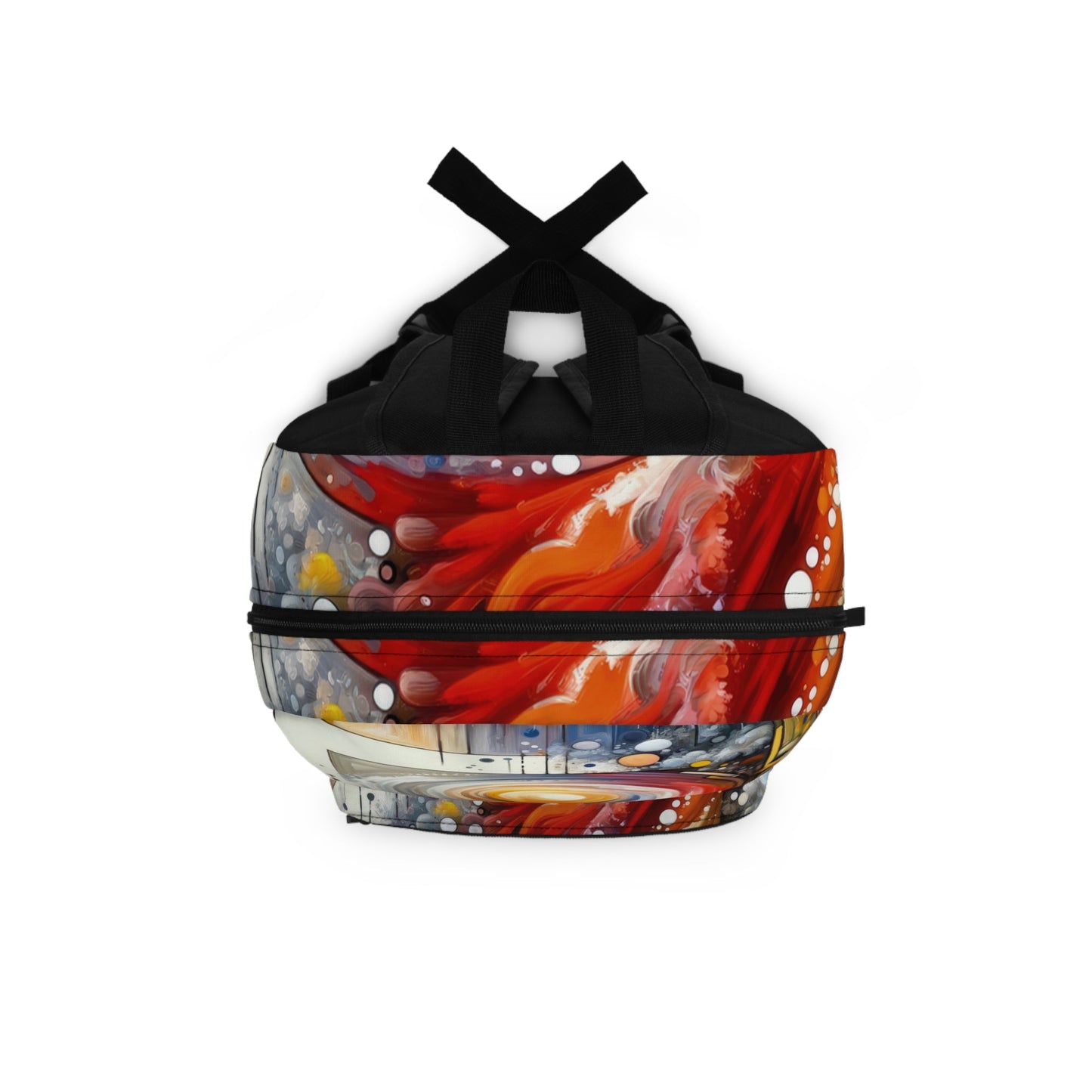 Harmonic Swirl Elegance Backpack - ATUH.ART