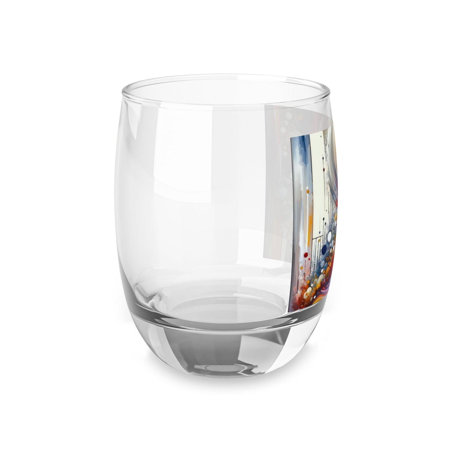 Harmonic Swirl Elegance Whiskey Glass - ATUH.ART