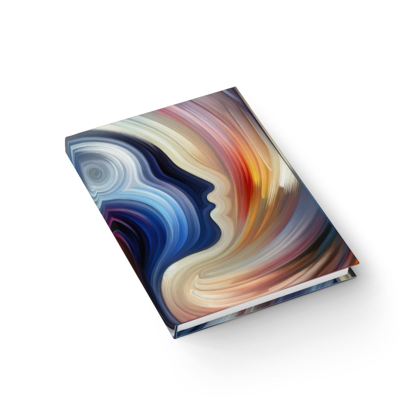 Harmonious Mindset Abstract Journal - Blank - ATUH.ART