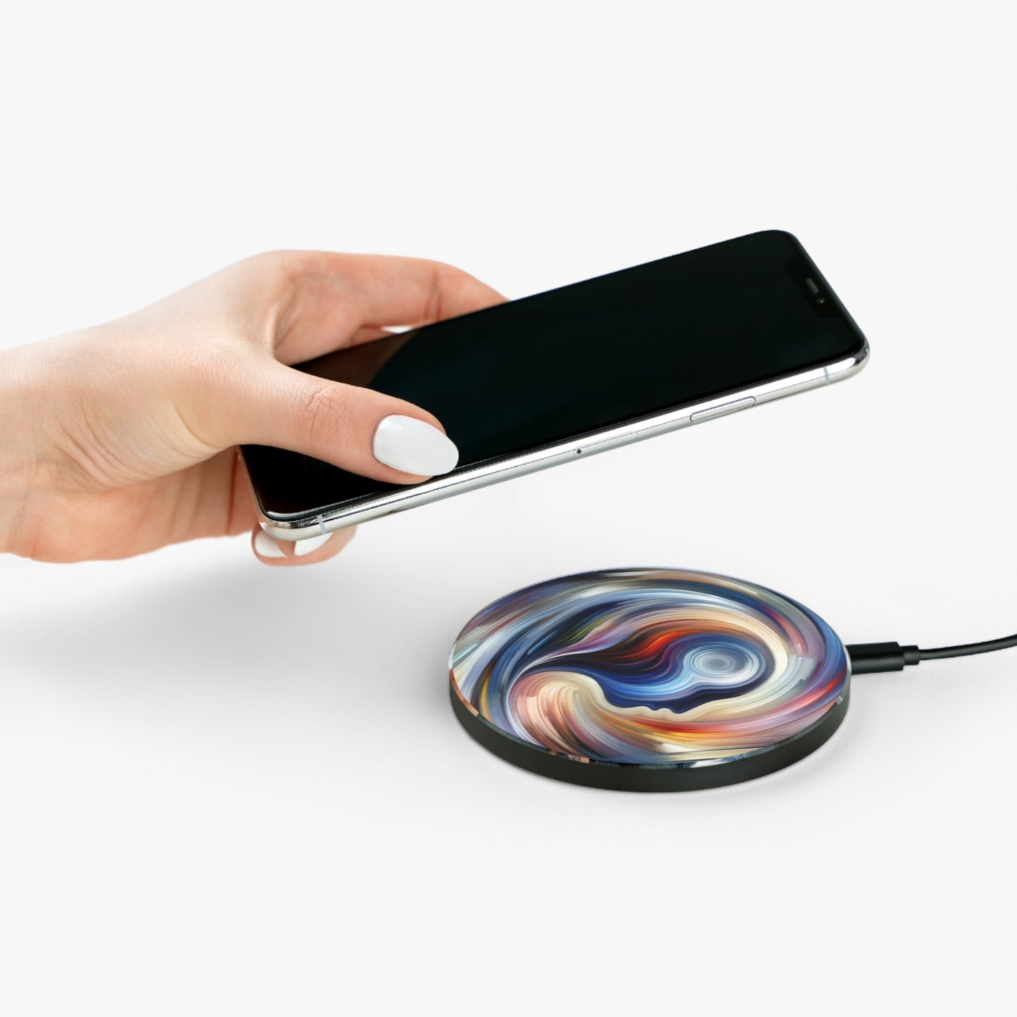 Harmonious Mindset Abstract Wireless Charger - ATUH.ART