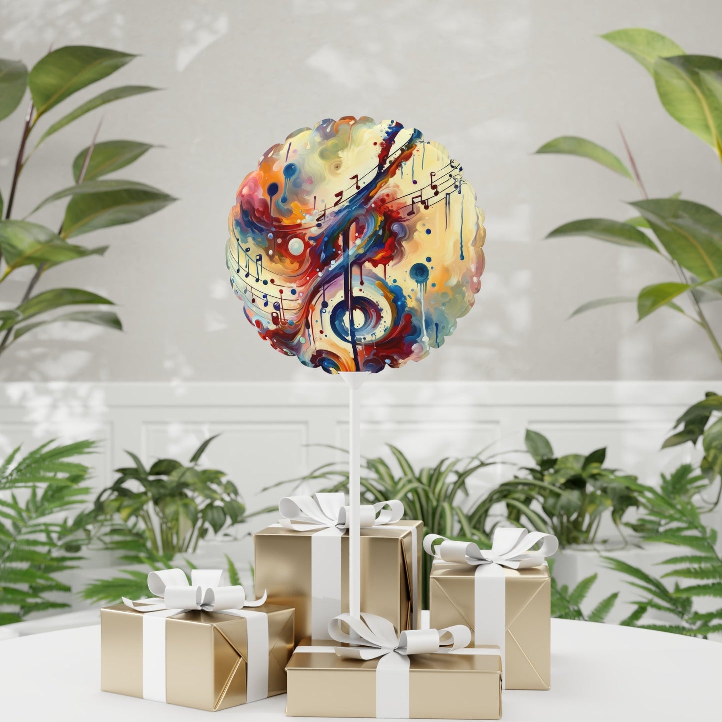 Harmonizing Melody Life Balloon (Round and Heart-shaped), 11" - ATUH.ART
