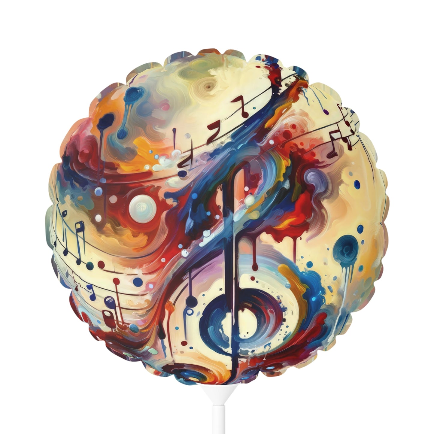 Harmonizing Melody Life Balloon (Round and Heart-shaped), 11" - ATUH.ART