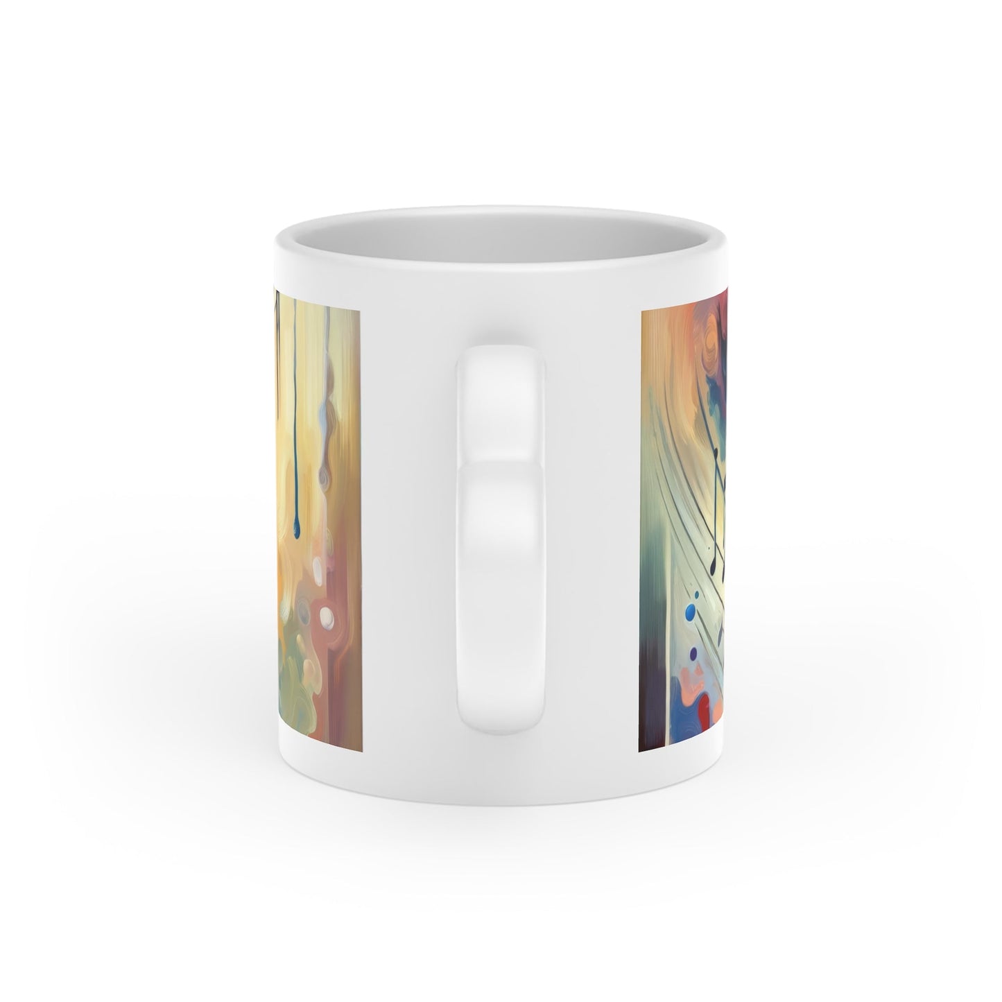 Harmonizing Melody Life Heart-Shaped Mug - ATUH.ART