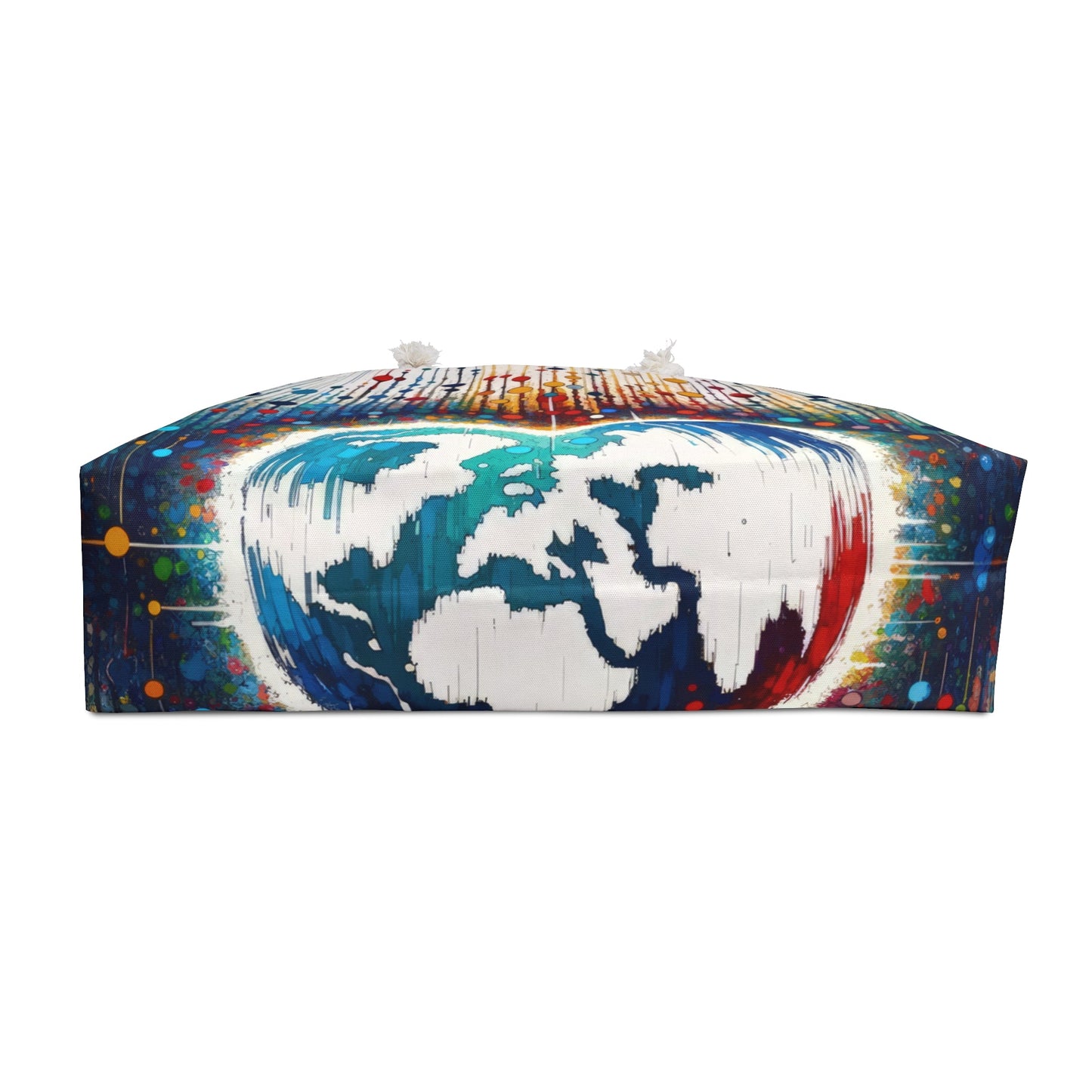 Heartbeats Synchronizing Peace Weekender Bag - ATUH.ART