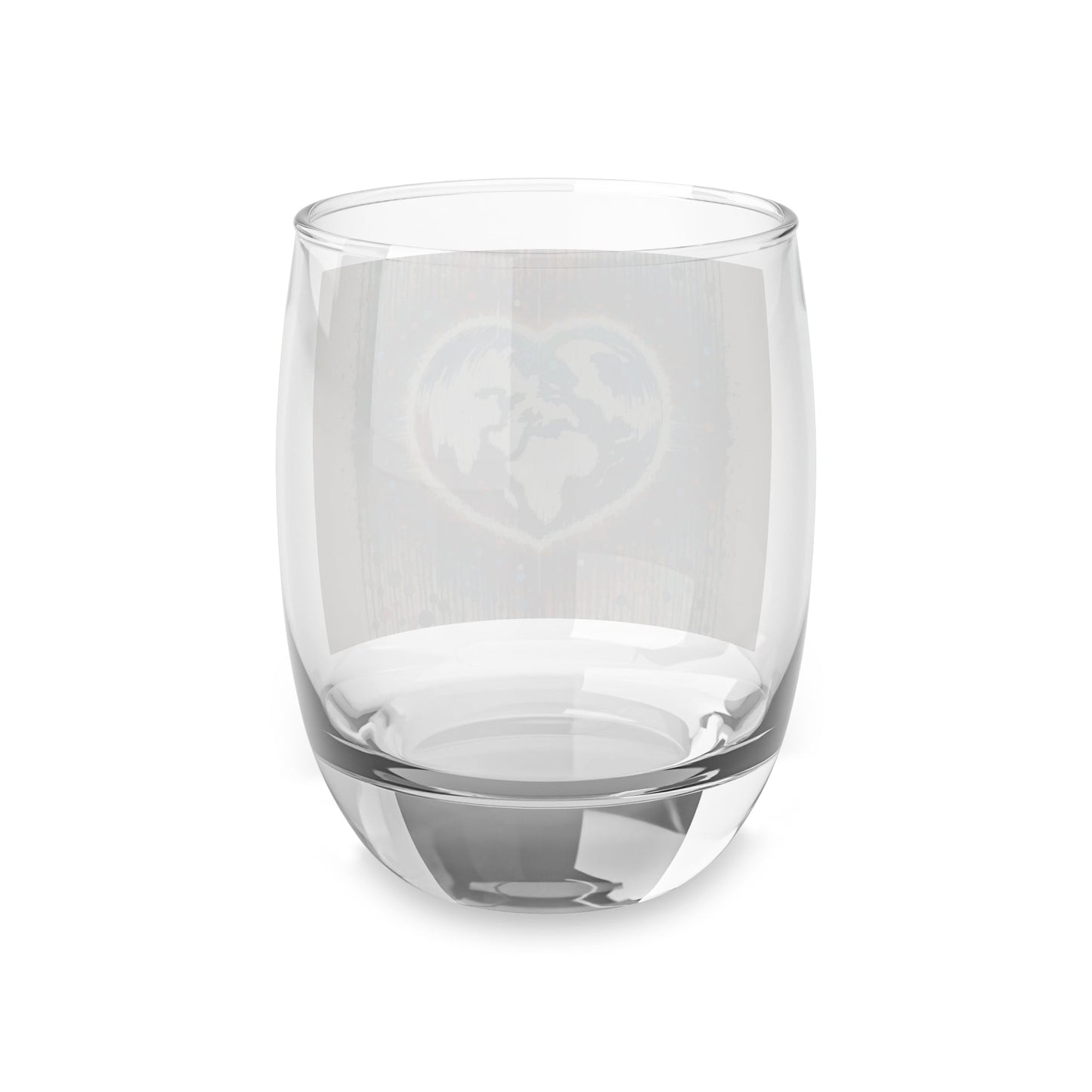 Heartbeats Synchronizing Peace Whiskey Glass - ATUH.ART